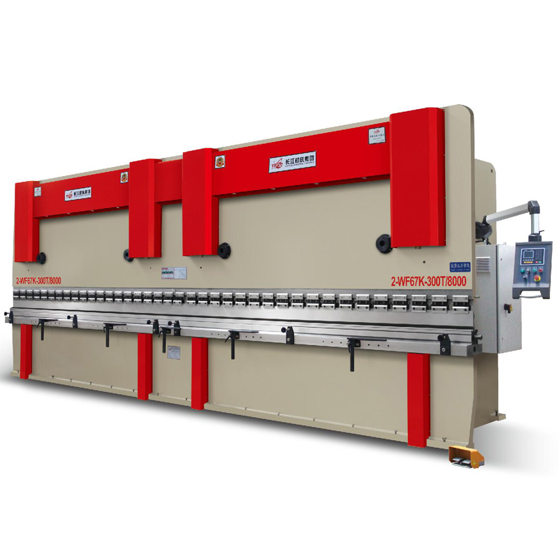 2-WF67Y雙機(jī)聯(lián)動(dòng)液壓板料折彎機(jī)